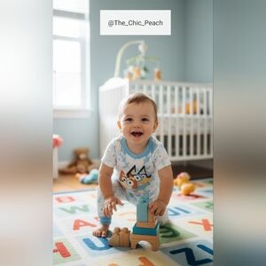 💙NWT Bluey 4-piece Pajama Bundle — INCLUDES 2 shirts & 2 coordinating PJ'S💙